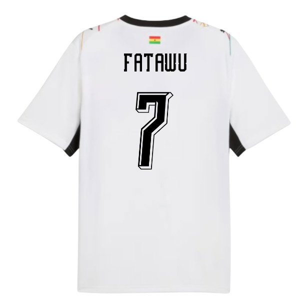 2026-2027 Ghana Home Shirt (Fatawu 7)-SoccerKits Hub | Buy Soccer Jerseys Online